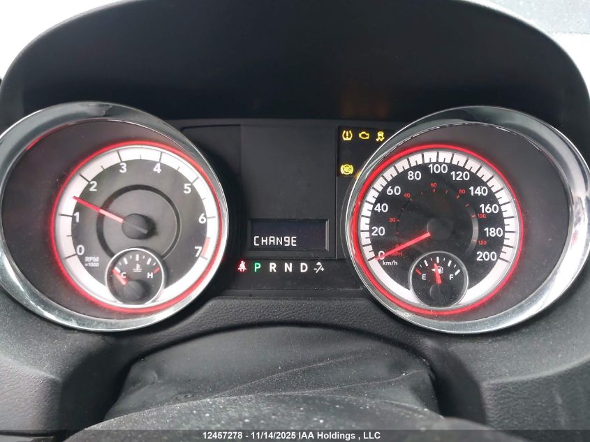 2013 Dodge Grand Caravan Se/Sxt VIN: 2C4RDGBG9DR592654 Lot: 12457278X