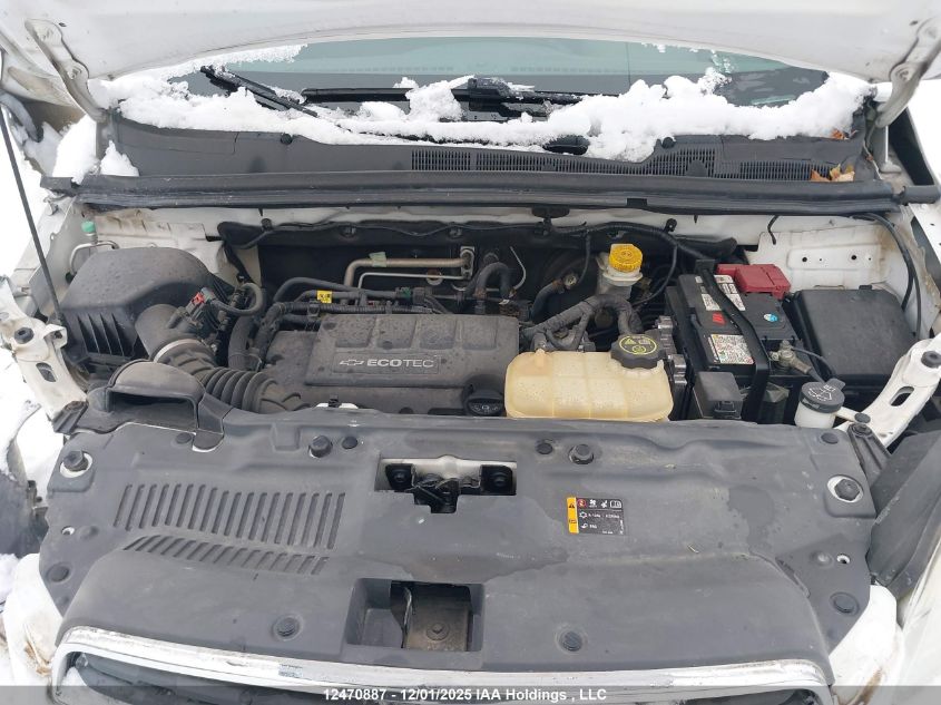 2013 Chevrolet Trax Ls VIN: 3GNCJKSB9DL211735 Lot: 12470887