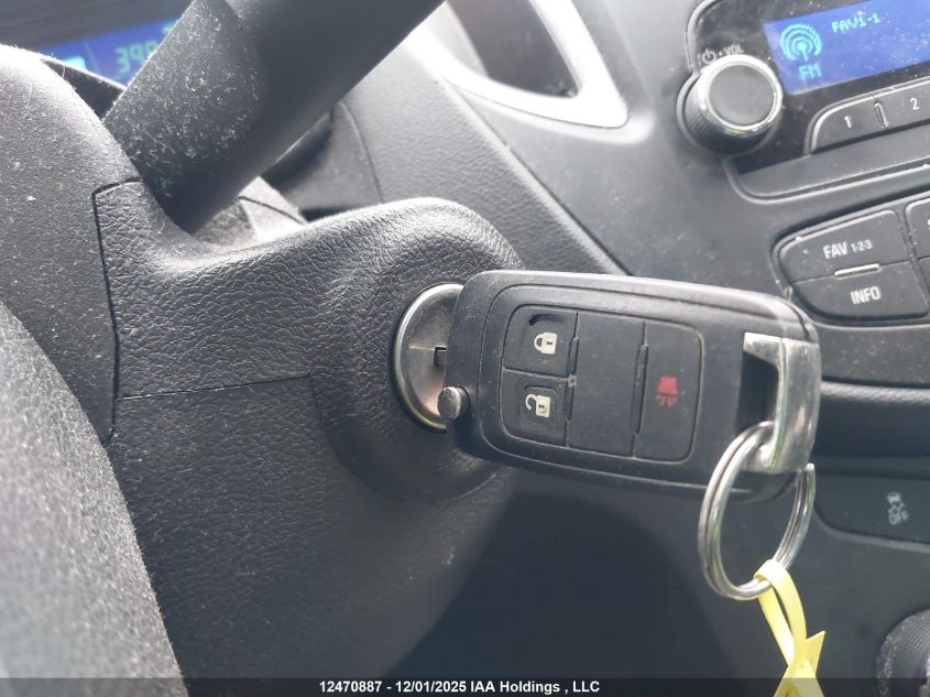 2013 Chevrolet Trax Ls VIN: 3GNCJKSB9DL211735 Lot: 12470887