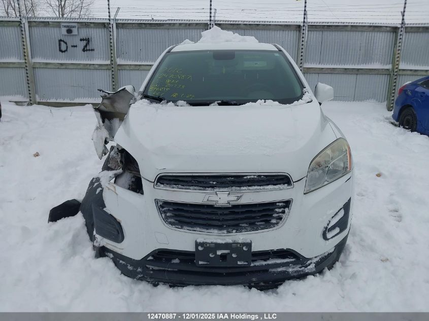 2013 Chevrolet Trax Ls VIN: 3GNCJKSB9DL211735 Lot: 12470887