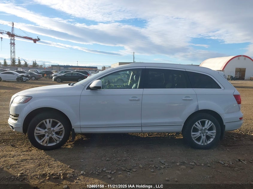 2013 Audi Q7 3.0T VIN: WA1CGCFE1DD007500 Lot: 12465158X