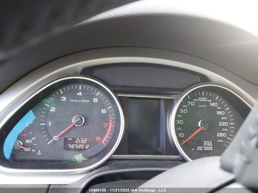 2013 Audi Q7 3.0T VIN: WA1CGCFE1DD007500 Lot: 12465158X