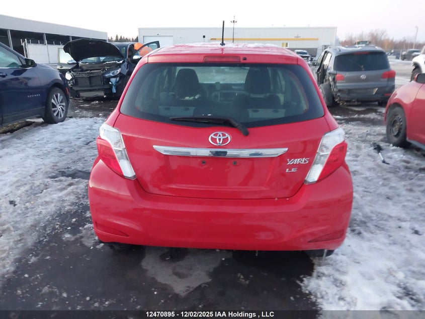 JTDKTUD35DD568884 2013 TOYOTA YARIS photo no. 17