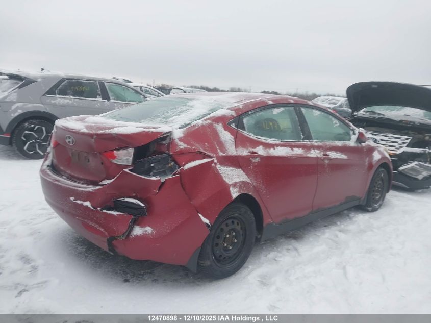 2011 Hyundai Elantra Gls/Limited VIN: 5NPDH4AE9BH013363 Lot: 12470898