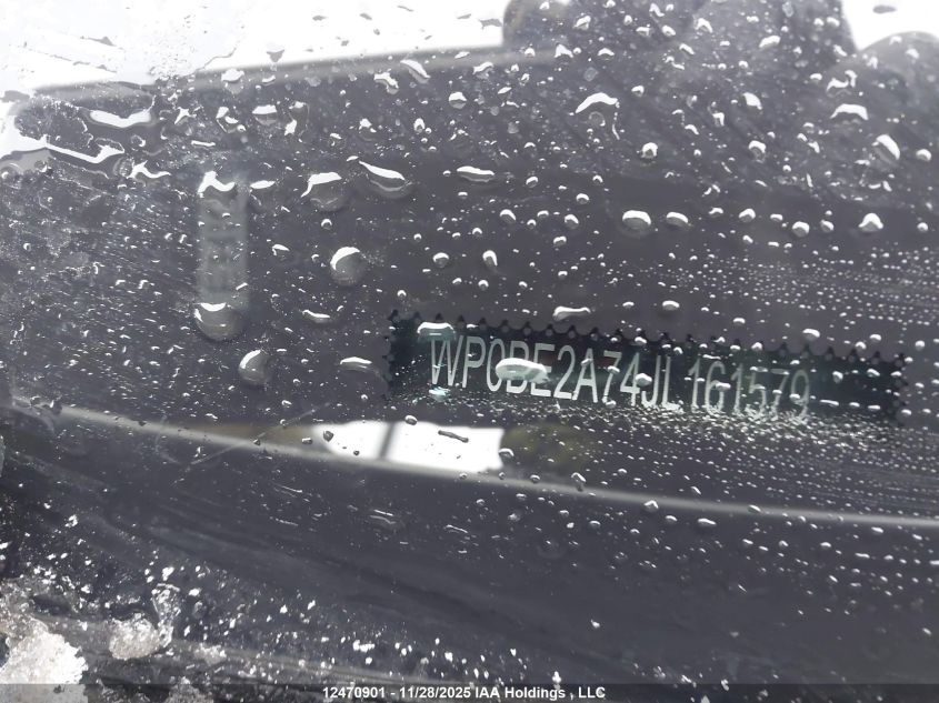 2018 Porsche Panamera E-Hybrid 4 Executive VIN: WP0BE2A74JL161579 Lot: 12470901