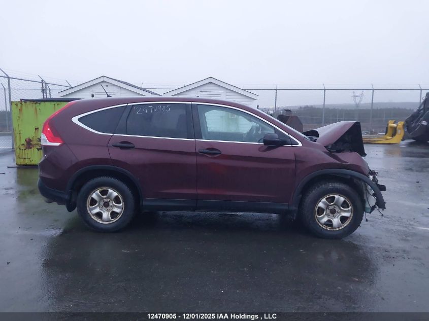 2013 Honda Cr-V Lx VIN: 2HKRM4H38DH104195 Lot: 12470905
