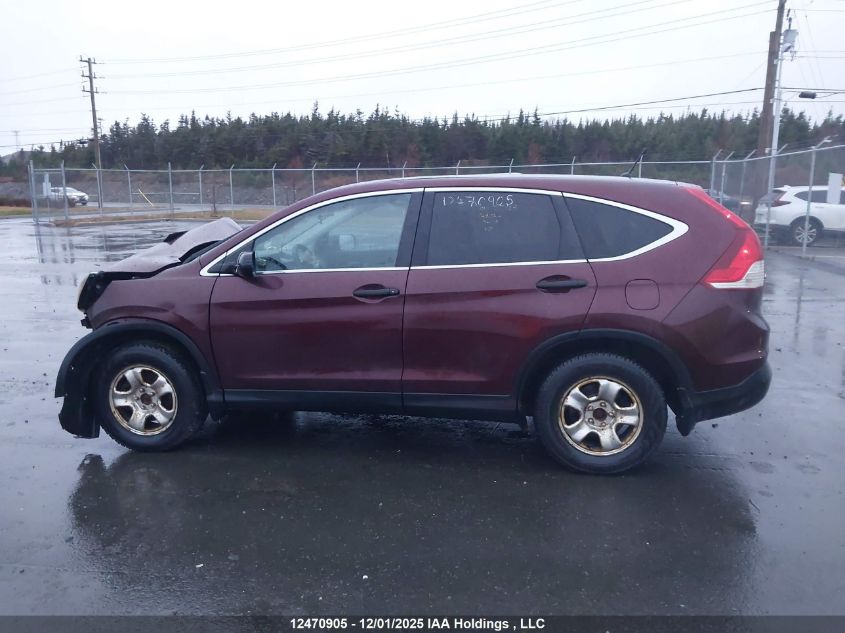 2013 Honda Cr-V Lx VIN: 2HKRM4H38DH104195 Lot: 12470905