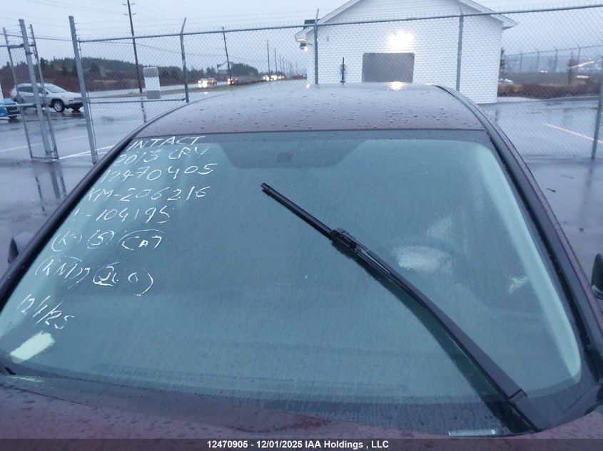 2013 Honda Cr-V Lx VIN: 2HKRM4H38DH104195 Lot: 12470905