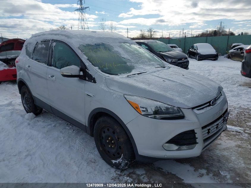 2014 Ford Escape Titanium VIN: 1FMCU9J90EUC11942 Lot: 12470909