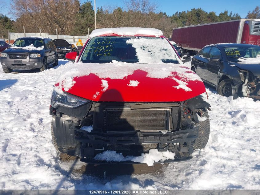 2020 Audi Q3 45 Komfort VIN: WA1AECF35L1077500 Lot: 12470916