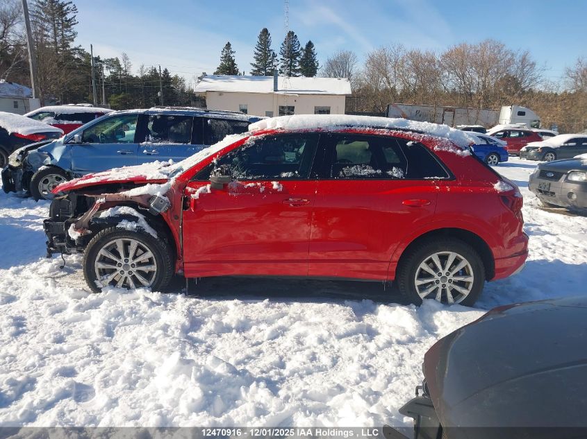 2020 Audi Q3 45 Komfort VIN: WA1AECF35L1077500 Lot: 12470916