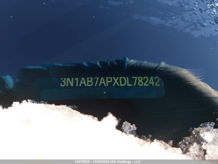 2013 Nissan Sentra VIN: 3N1AB7APXDL782421 Lot: 12470928
