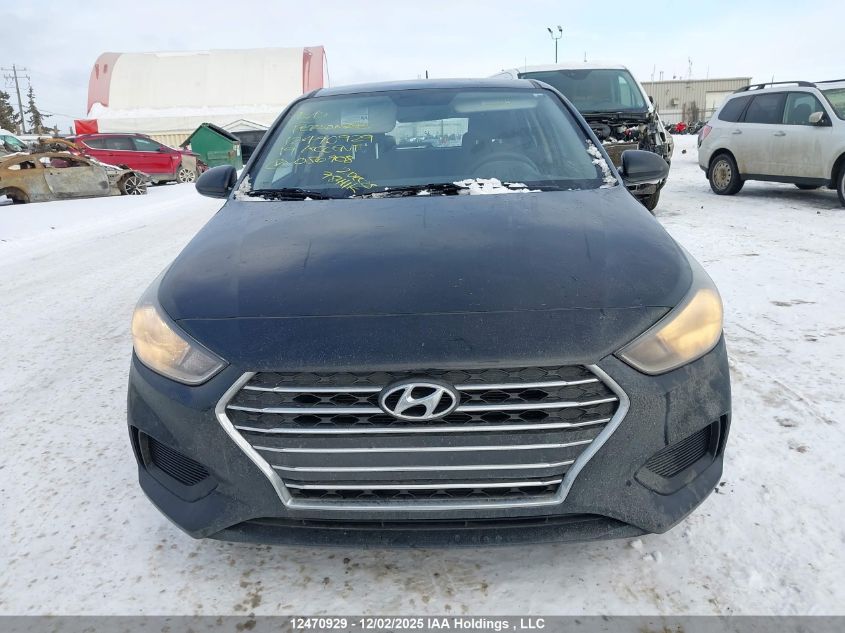 2019 Hyundai Accent Se/Sel VIN: 3KPC25A34KE056708 Lot: 12470929