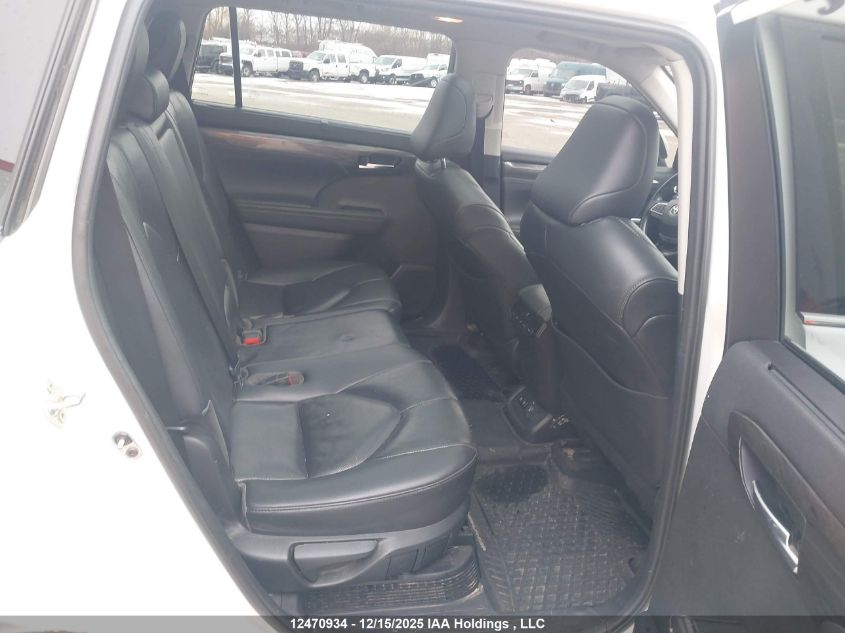 2020 Toyota Highlander Hybrid Limited VIN: 5TDDBRCH4LS002787 Lot: 12470934