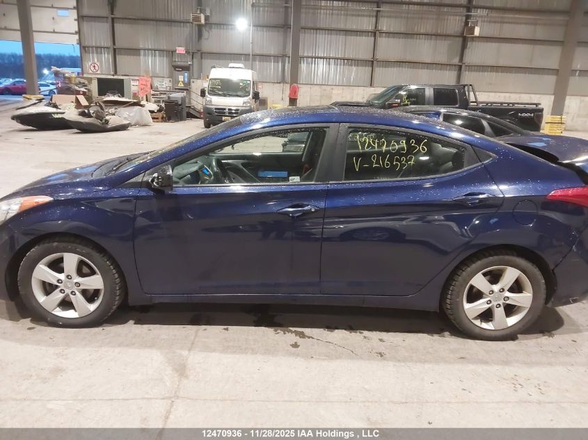 2013 Hyundai Elantra VIN: 5NPDH4AE8DH216537 Lot: 12470936