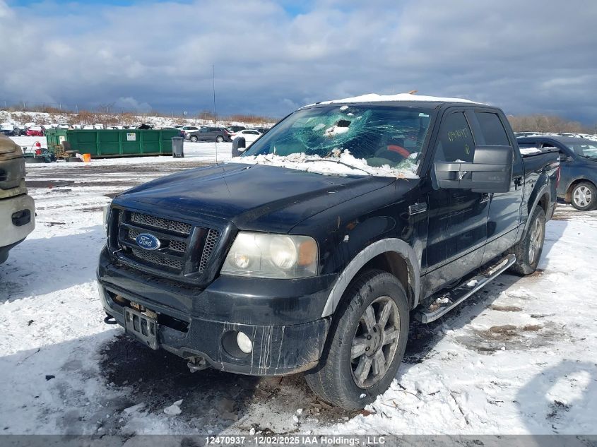 2008 Ford F-150 Fx4/King Ranch/Lariat/Xlt VIN: 1FTPW14V48FA47307 Lot: 12470937