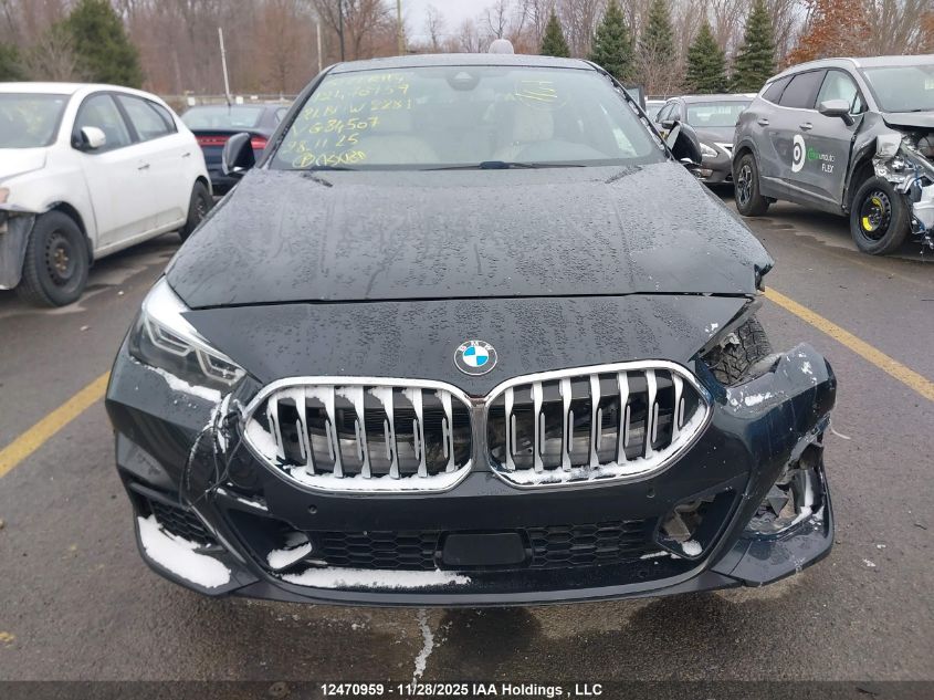 2021 BMW 228I Gran Coupe xDrive VIN: WBA73AK02M7G84507 Lot: 12470959
