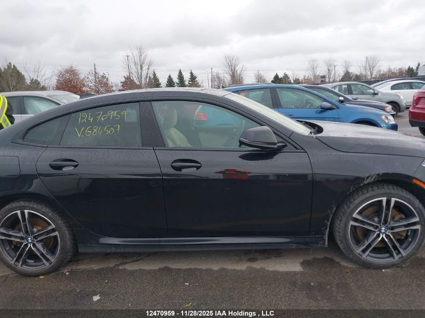 2021 BMW 228I Gran Coupe xDrive VIN: WBA73AK02M7G84507 Lot: 12470959