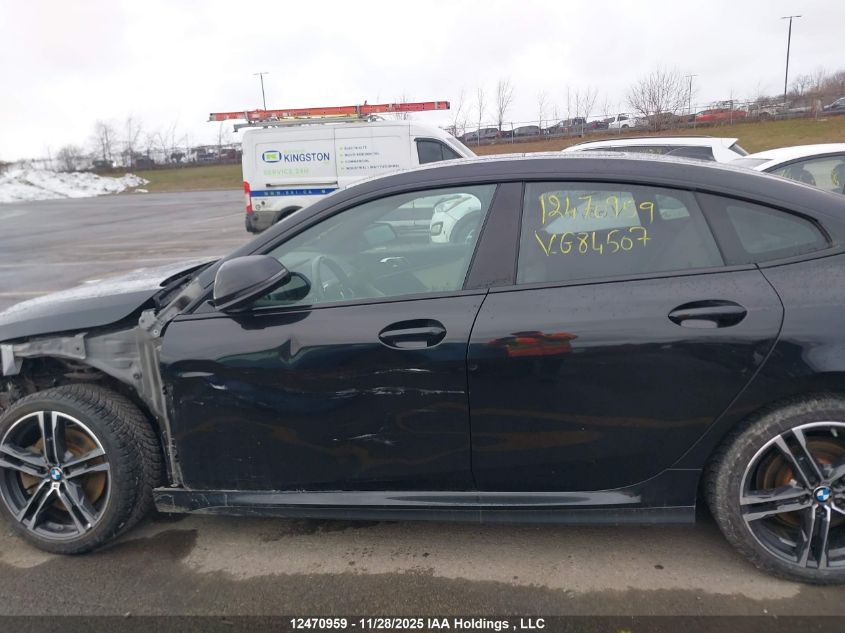 2021 BMW 228I Gran Coupe xDrive VIN: WBA73AK02M7G84507 Lot: 12470959