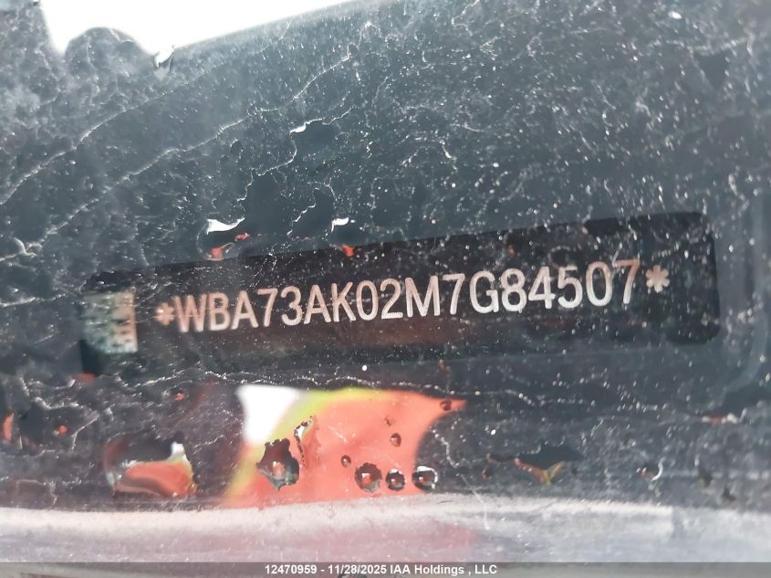 2021 BMW 228I Gran Coupe xDrive VIN: WBA73AK02M7G84507 Lot: 12470959