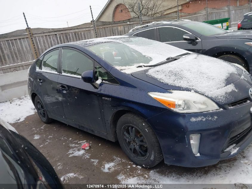 2012 Toyota Prius VIN: JTDKN3DU7C1505797 Lot: 12470974