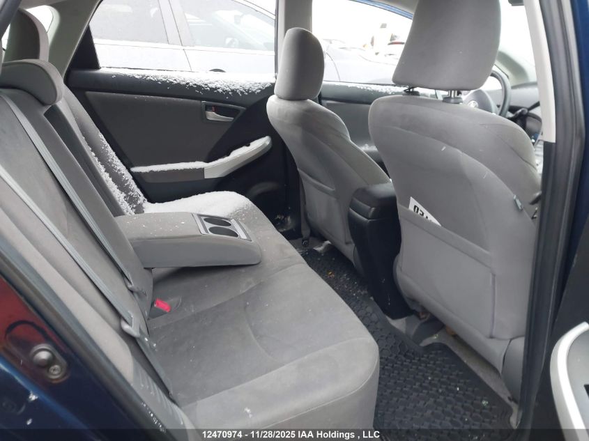 2012 Toyota Prius VIN: JTDKN3DU7C1505797 Lot: 12470974