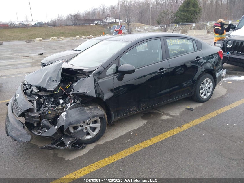 KNADM4A39H6112582 2017 KIA RIO photo no. 2