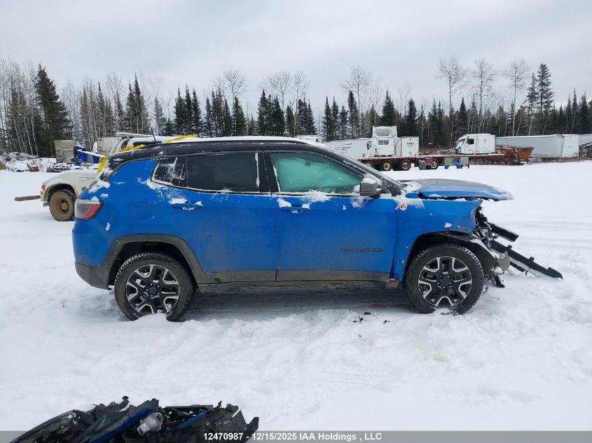 2021 Jeep Compass VIN: 3C4NJDDBXMT565581 Lot: 12470987