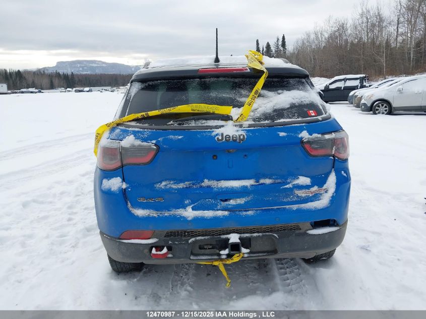 2021 Jeep Compass VIN: 3C4NJDDBXMT565581 Lot: 12470987