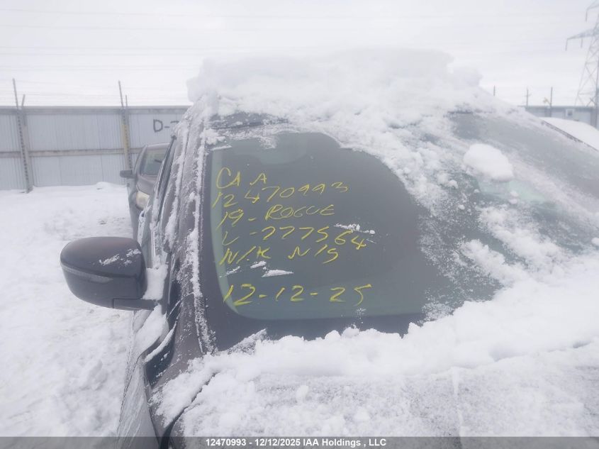 2019 Nissan Rogue S/Sl/Sv VIN: 5N1AT2MV2KC777564 Lot: 12470993