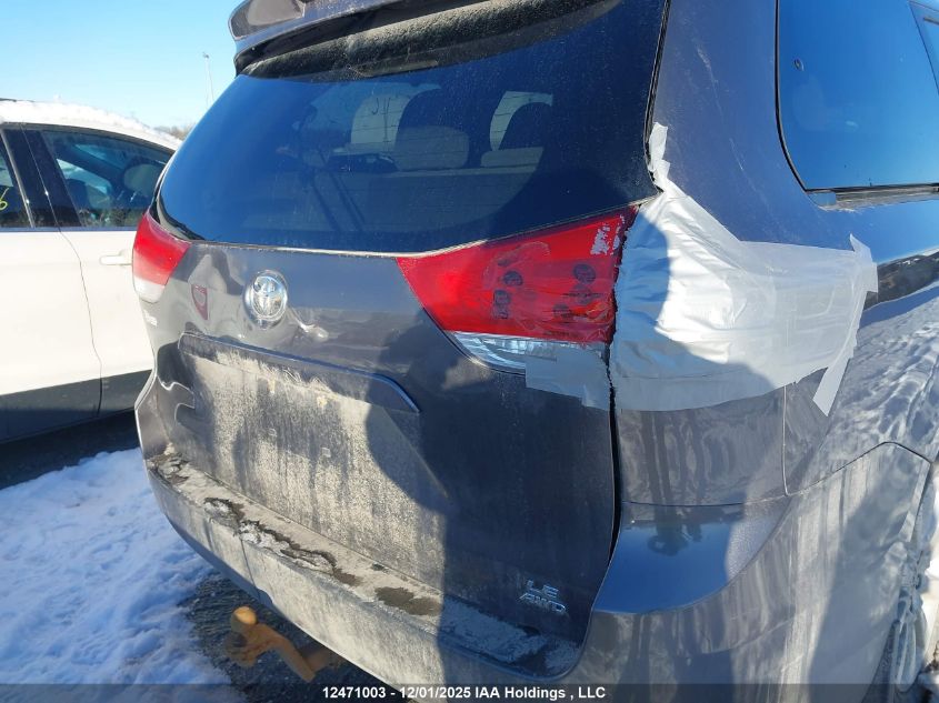 2013 Toyota Sienna VIN: 5TDJK3DC7DS051177 Lot: 12471003