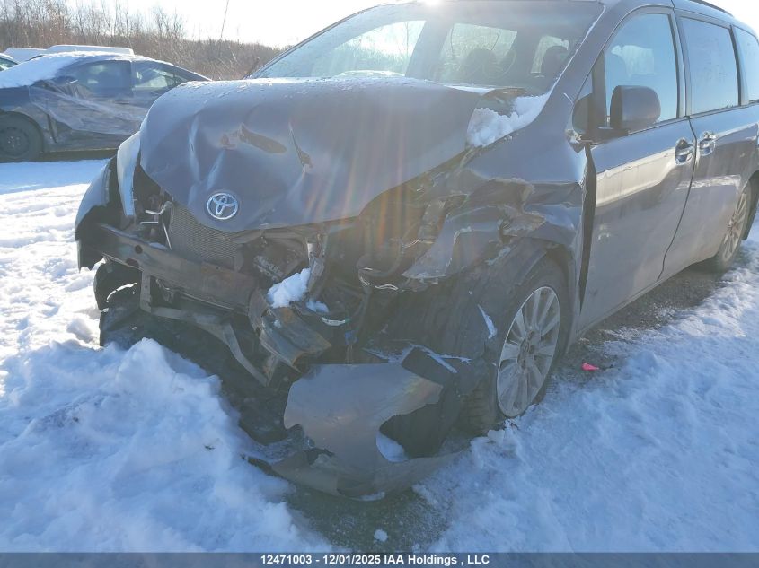 2013 Toyota Sienna VIN: 5TDJK3DC7DS051177 Lot: 12471003