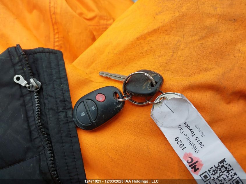 2015 Toyota Tacoma Base V6 VIN: 5TFUU4EN2FX142920 Lot: 12471021