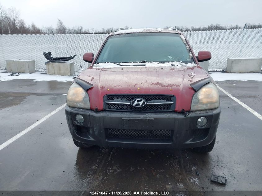 2007 Hyundai Tucson Gl/Gls VIN: KM8JM72D07U630181 Lot: 12471047