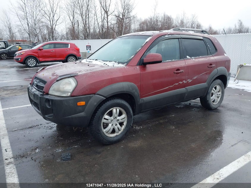 2007 Hyundai Tucson Gl/Gls VIN: KM8JM72D07U630181 Lot: 12471047