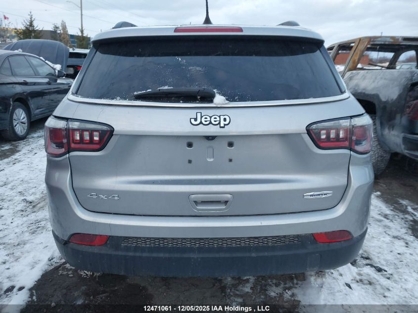 2018 Jeep Compass North VIN: 3C4NJDBB6JT179254 Lot: 12471061