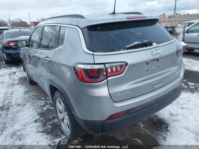 2018 Jeep Compass North VIN: 3C4NJDBB6JT179254 Lot: 12471061