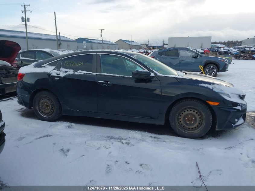 2016 Honda Civic Ex-T VIN: 2HGFC1F43GH107293 Lot: 12471079