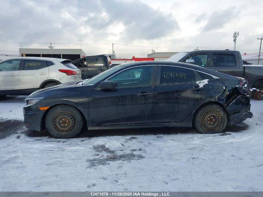 2016 Honda Civic Ex-T VIN: 2HGFC1F43GH107293 Lot: 12471079