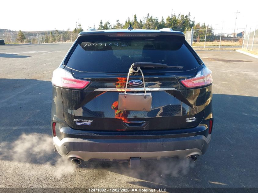 2020 Ford Edge Sel VIN: 2FMPK4J9XLBA01006 Lot: 12471092