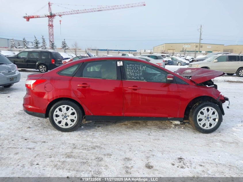 2014 Ford Focus Se VIN: 1FADP3F23EL352511 Lot: 11972250X