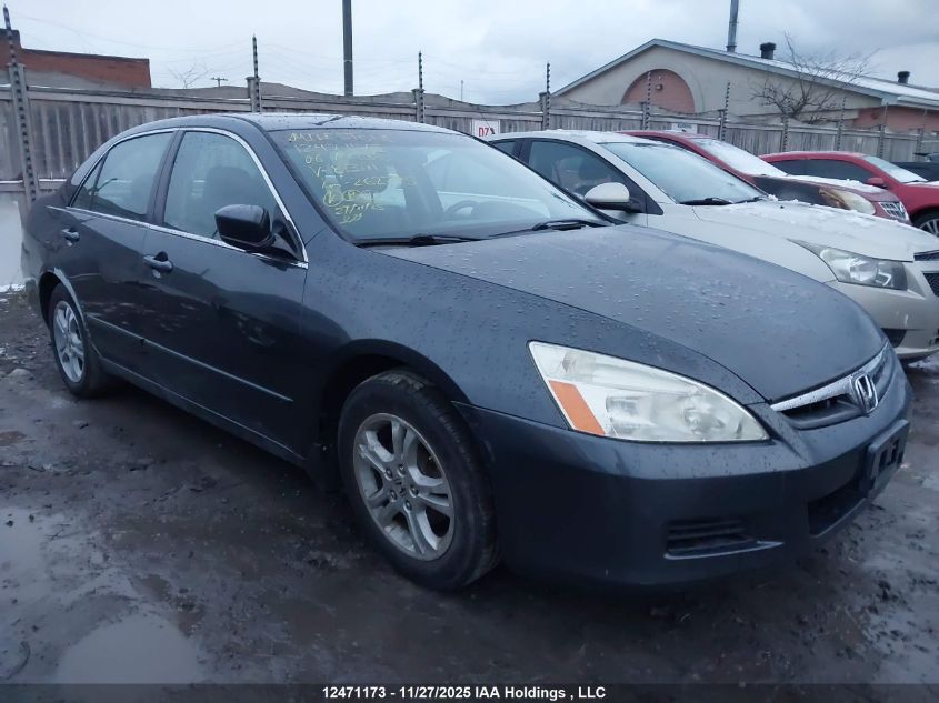 2006 Honda Accord Ex-L VIN: 1HGCM56876A813111 Lot: 12471173