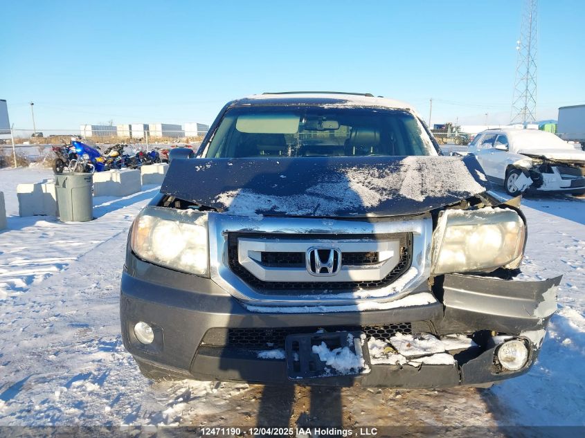 2011 Honda Pilot Touring VIN: 5FNYF4H98BB504280 Lot: 12471190