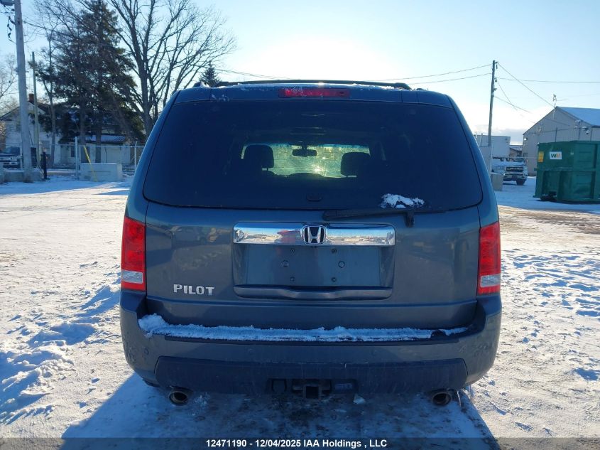 2011 Honda Pilot Touring VIN: 5FNYF4H98BB504280 Lot: 12471190