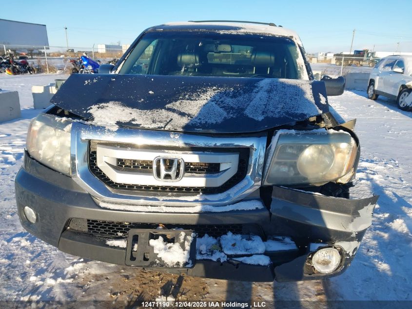 2011 Honda Pilot Touring VIN: 5FNYF4H98BB504280 Lot: 12471190