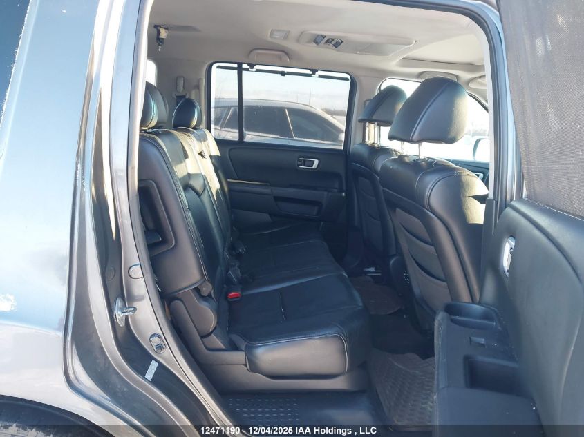 2011 Honda Pilot Touring VIN: 5FNYF4H98BB504280 Lot: 12471190