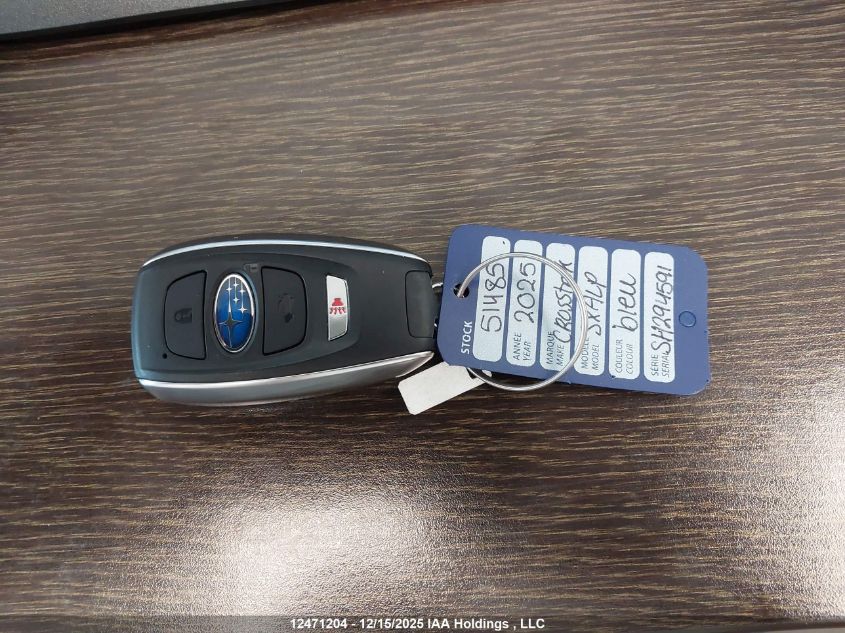 2025 Subaru Crosstrek Limited VIN: JF2GUHNC0SH294591 Lot: 12471204