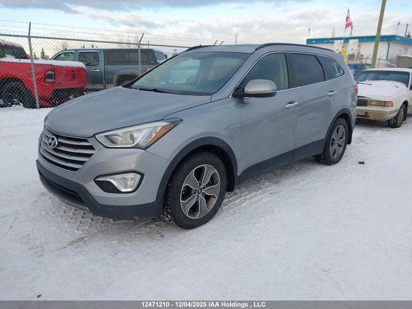KM8SNDHF9EU036355 2014 HYUNDAI SANTA FE photo no. 2