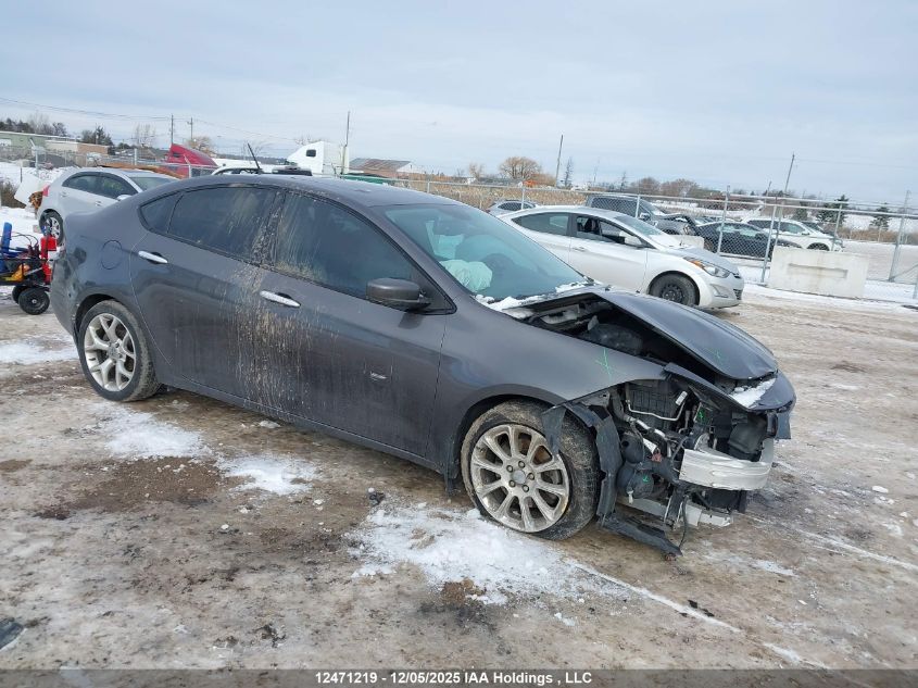 2015 Dodge Dart Limited VIN: 1C3CDFCB5FD392531 Lot: 12471219