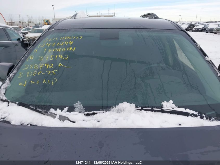 2011 GMC Terrain Sle-2 VIN: 2CTFLSE50B6375192 Lot: 12471244